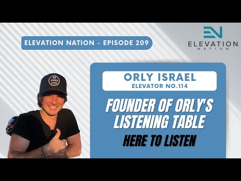 Here To Listen | Founder of Orly's Listening Table, Orly Israel