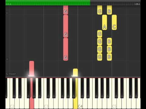 Dedicated To The One I Love - Mamas and the Papas piano tutorial