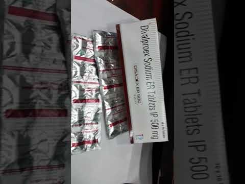 Divalproex sodium extended release ( disadex-er 500), 2 year...