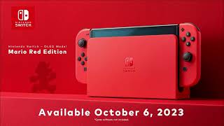 Игровая приставка Nintendo Switch OLED 64GB (Mario Red Edition) (AZ)