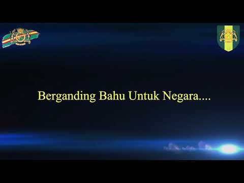 PANDUAN NYANYIAN 12  REJIMEN ASKAR MELAYU DIRAJA (RAMD)