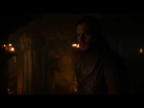 Game Of Thrones 8X01 : Jon hears of his Birth Truth
