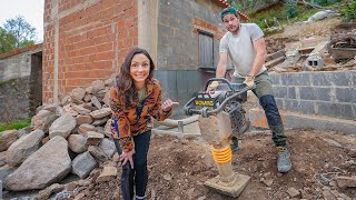INCREDIBLE HIDDEN PATIO CONSTRUCTION USING A "WHACKER" 🫨