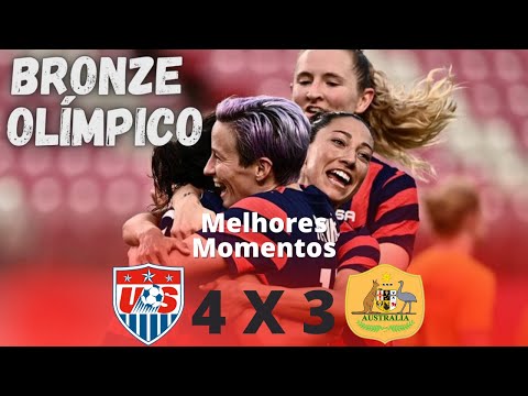 Gols e lances de Austrália x Estados Unidos