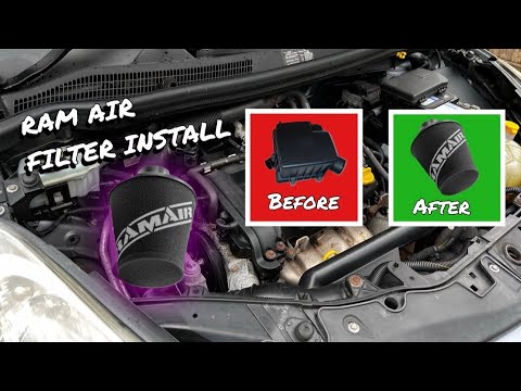 Ram Air filter induction kit Install To Corsa (SR Performance Intake)