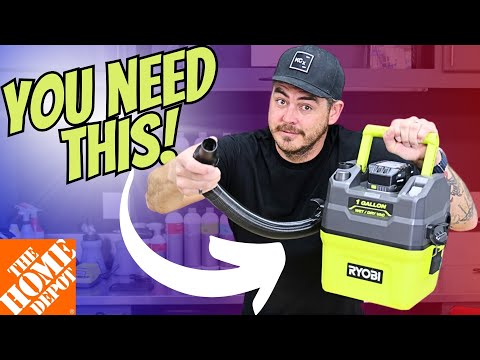 CORDLESS WET DRY SHOP VACUUM | ONE+ 18V Cordless 1 Gal. Wet/Dry Vacuum