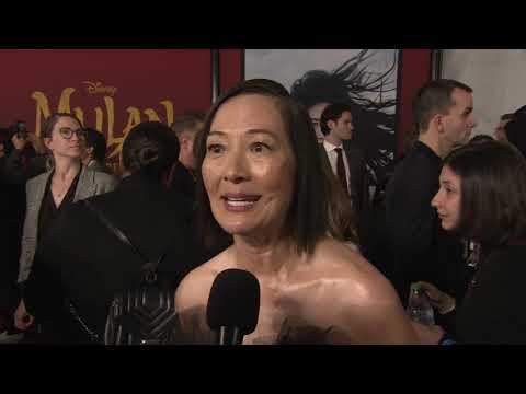 Mulan Los Angeles World Premiere - Itw Rosalind Chao (official video)