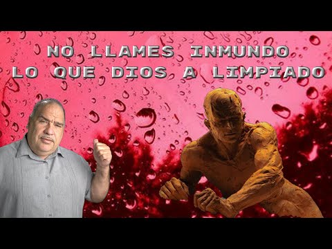 No llames inmundo lo que Dios a limpiado. René González ... 👈🕊️👍
