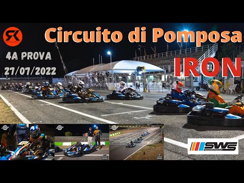 La RIMONTA (quasi) Perfetta! CIRCUITO di POMPOSA - 4a Prova IRON 2022 #kart #gopro #gokart