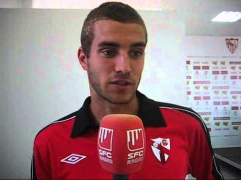 Declaraciones de Alex Rubio 07/04/13. Sevilla FC