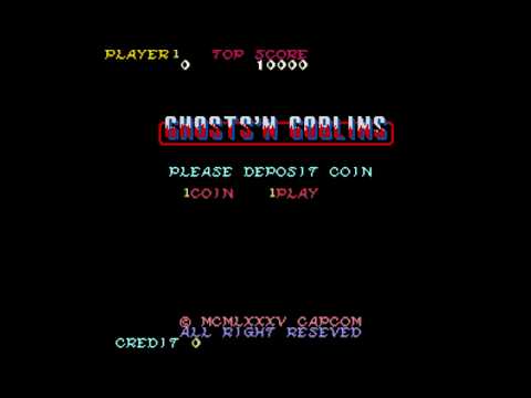 The Best of Retro VGM #1566 - Ghosts'n Goblins (Arcade) - Stages 1 & 2