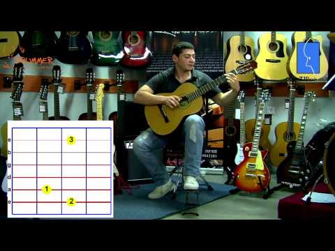 לימוד גיטרה - אקורדים 1