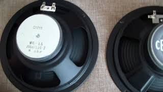 Video thumbnail for celestion eight 15 в marshall и orange by KranKenHouse