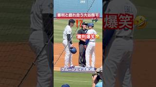 【現地観戦】大谷翔平が審判とも戯れ合いすぎた#shoheiohtani #大谷翔平 #dodgers
