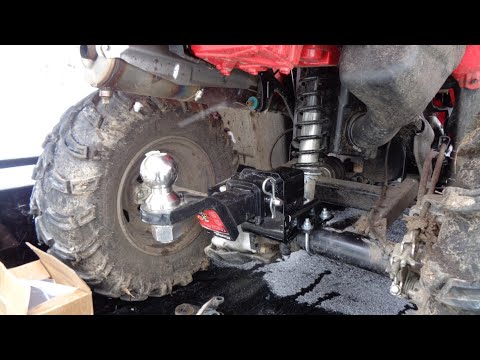 Installation of the RH119 REAR RECEIVER HITCH FOR HONDA FOREMAN 500/520 2014-21 AND RANCHER 2014-21