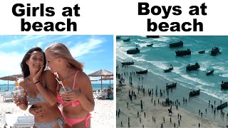 BOYS vs GIRLS in a nutshell