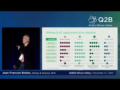 Q2B23 SV | Making Sense of Quantum Sensing | Jean-Francois Bobier