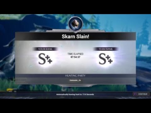 Dauntless /// Fighting Behemoth Skarn with Lvl 300 Gear