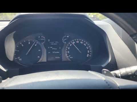 2022 Land Cruiser Prado 150 2.8 1GD Diesel acceleration