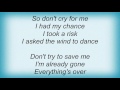Heather Nova - One Day In June Lyrics
