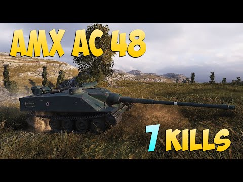 AMX AC 48 - 7 Frags 5.8K Damage - Good upgrade! - World Of Tanks