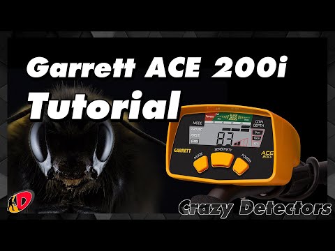 Garrett ACE 200i - Metal detector for beginners [beginner tutorial German] Hobby treasure hunt