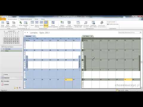 Kurs Microsoft Outlook [lekcja#34] - Tworzenie nowych kalendarzy