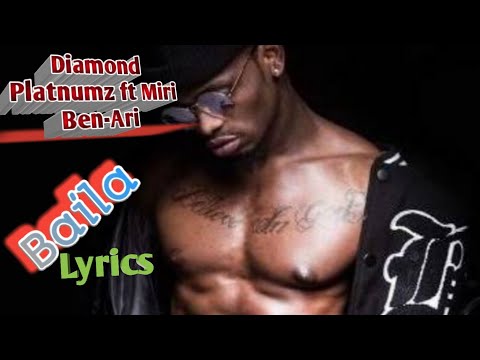 Baila Lyrics by Diamond Platnumz ft Miri Ben-Ari (Lyrics Video)