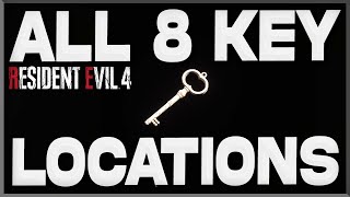 ALL Small Key & Locked Drawer Locations Guide - Resident Evil 4 Remake