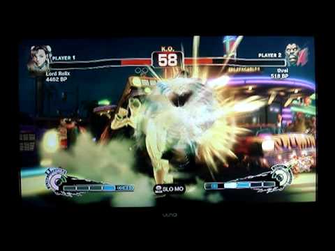 SSF4: Relix (Chun Li) vs Threi (Rog) - GAF XBL 3 vs 3 Team Tourney - Set 1