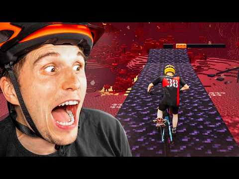 Die beste Minecraft NETHER Map im Fahrrad Simulator