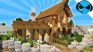 Minecraft: How to Build a Small Village House Tutorial