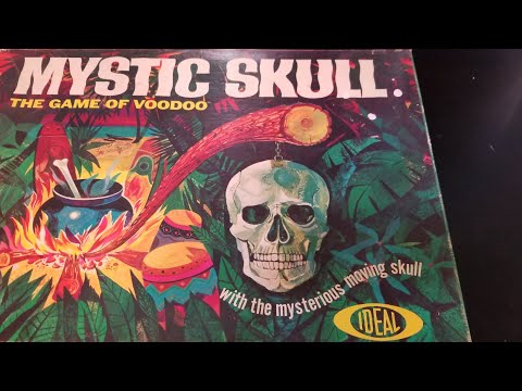 Ideal Toys Mystic Skull Game of Voodoo 1964