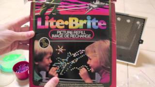 DREW'S TOY REVIEWS: VINTAGE LITE BRITE REVIEW - Collectibles