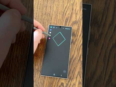Samsung Galaxy S24 Ultra drawing screen