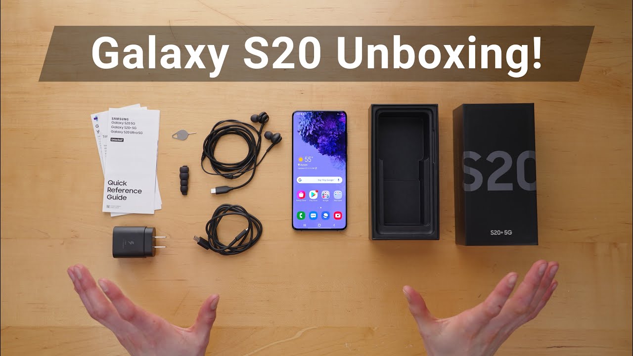Galaxy S20 Unboxing - What's Included!