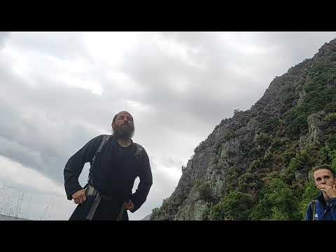 Prin MUNTELE ATHOS Partea 24*Mănăstirea Sf Pavel și un pustnic*August 2022