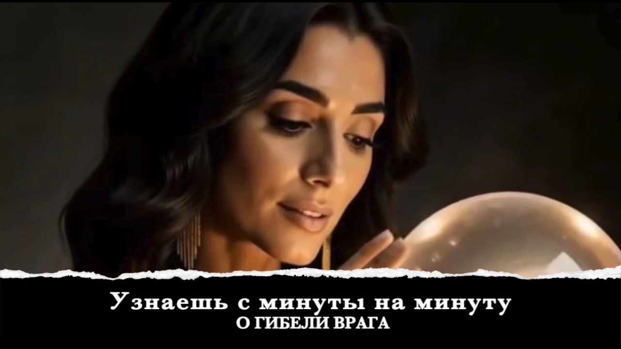 ‼️🔥Таро ❗️С минуты на минуту ты узнаешь от чего помер твой враг и кем он б?