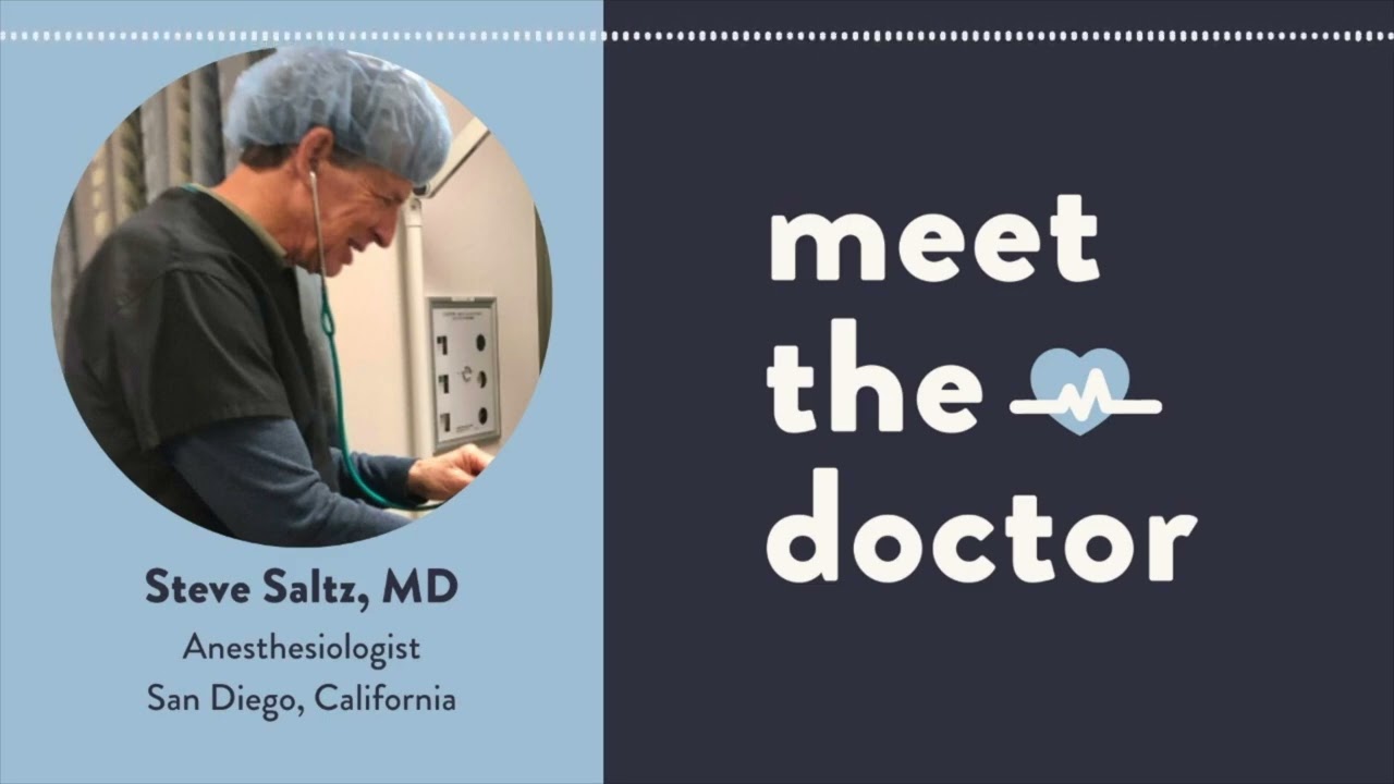 Steve Saltz, MD - Anesthesiologist in San Diego, California