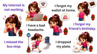 100 Common English Sentences About Everyday Problems | Speak English Naturally | A2 English Practice
