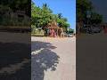New Palapa Building Taxi Stand Playa Del Carmen Mexico Tropical Caribbean Jungle City Life Travel