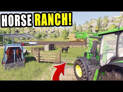 DELIVERING HORSES | LET'S FARM RAVENPORT 3 | FARMING SIMULATOR 2019