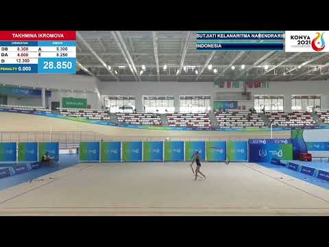 Sutjiati Kelanaritma Narendra (IDN) - 2021 Islamic Solidarity Games - Ribbon Qualification