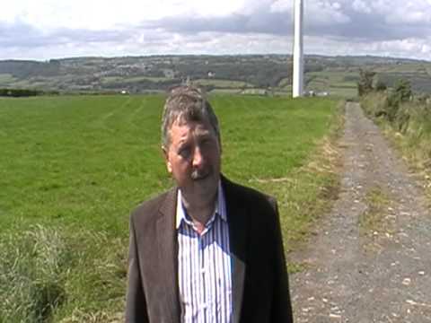 Sammy  and wind turbines.MOD