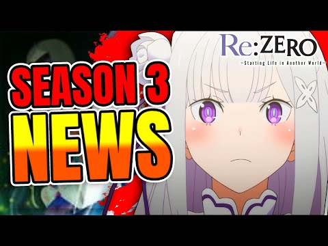 Evidence Points to Re: Zero Season 3 Announcement in 2 Months