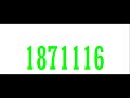 Colorful Numbers 1 To 2000000