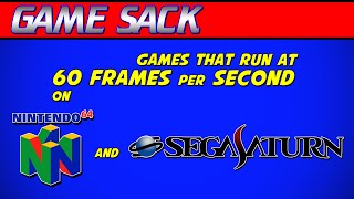 60 FPS Nintendo 64 and Saturn Games - Game Sack