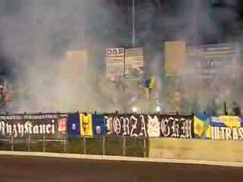 GKM Grudziądz - Motor Lublin oprawa ultras