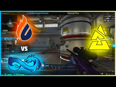 CPH Flames vs Eternal Fire | BLAST.tv Paris Major 2023 EU RMR Closed QUAL A - HiGHLiGHTS | CSGO