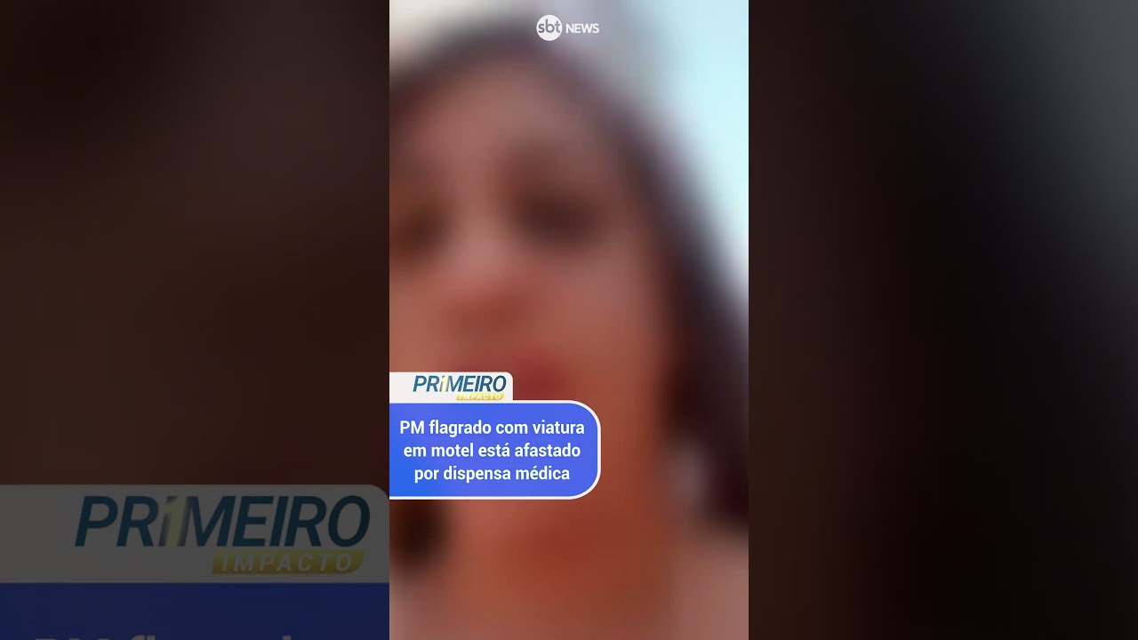 PM flagrado com viatura em motel está afastado por dispensa médica